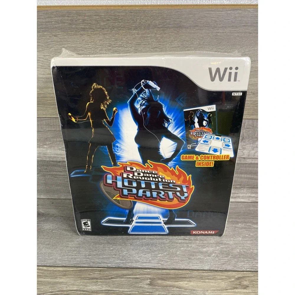 Dance Dance Revolution: Hottest Party Game & Controller Inside NEW SEALED